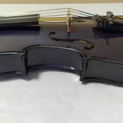 Peter Michaels 5 String Violin Viola 2004 - Blue image 5