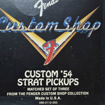 Fender Custom Shop 54 Pickup Set in Aged White (or Black/White) image 4