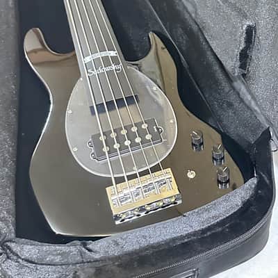 Sadowsky MetroExpress 21-Fret Vintage M Maple Board 5-String Electric Bass Guitar - Black image 12