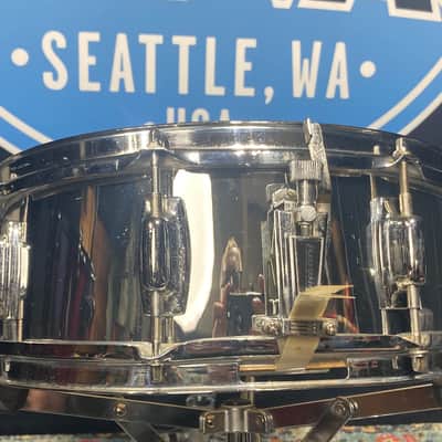 Ludwig - Chrome Over Wood 5x14" Snare Drum 1979–1981 image 8