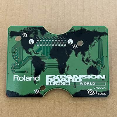 Roland SR-JV80-05 World Expansion Board 1990s - Green