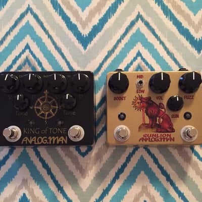 Analogman King of Tone and Sun Lion 2018 Black and Gold image 1