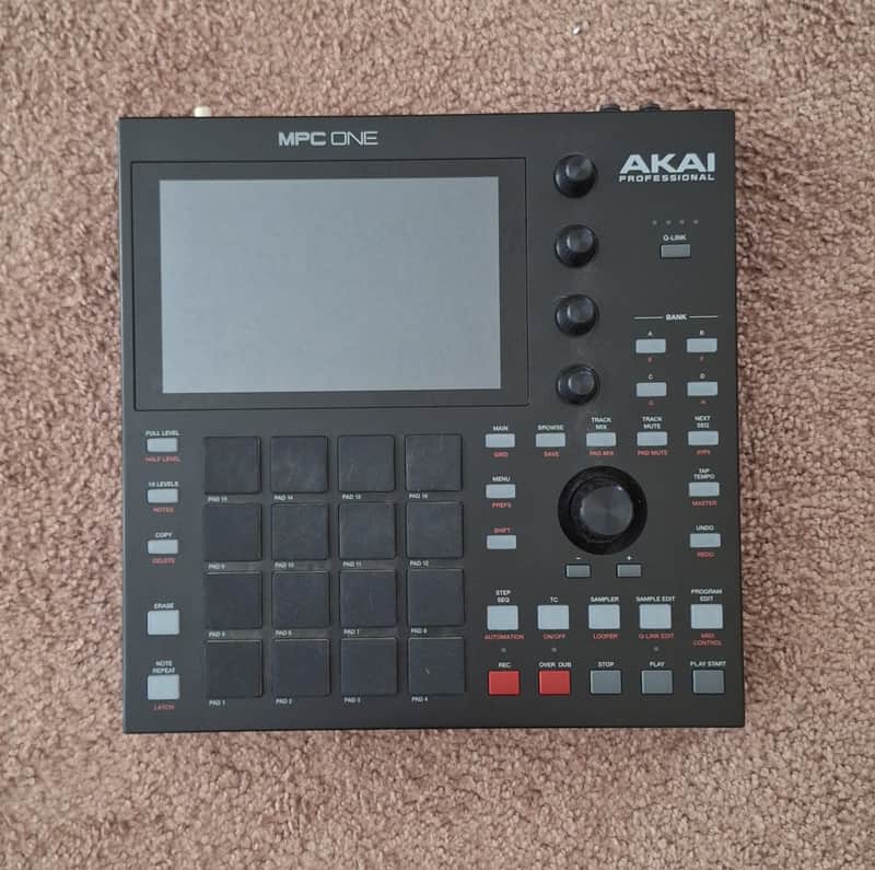 Akai MPC One Standalone MIDI Sequencer 2020 - Present - Black image 1