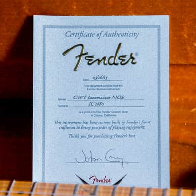 Fender Koa Jazzmaster Master built by John Cruz image 16