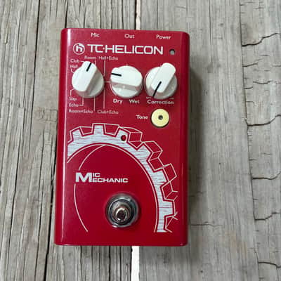 TC Helicon Mic Mechanic 2012 - 2016 - Red pro audio live vocals pedal image 1
