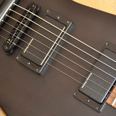 ESP EDWARDS EX125D SCBL Satin Cloudy Black / Explorer® Type / Made In Japan / E-EX125D-SCBL image 5