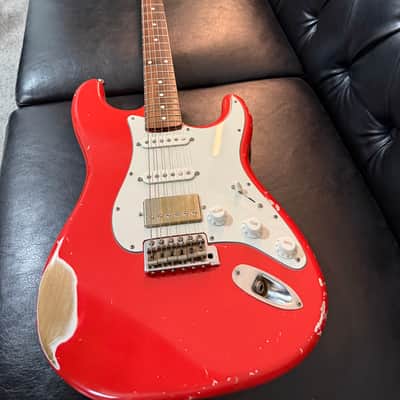 MJT Custom Suhr pickups Stratocaster 2017-2021 - Red image 1