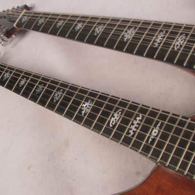 G.D. Armstrong Custom Left Handed LH Double Neck Electric Thru Neck Guitar image 10