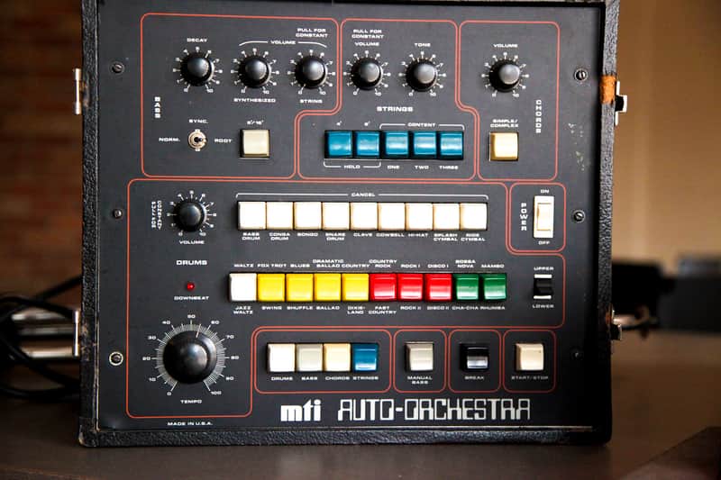 MTI Auto Orchestra Vintage Drum Machine with Synth Bass and Strings! image 1