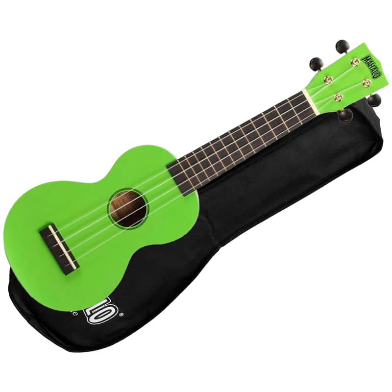 MR1 GN Rainbow Soprano Green + Housse Mahalo image 1