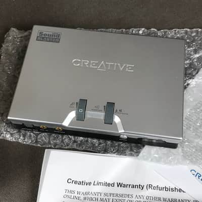 Creative Sound Blaster Live! 24-Bit External USB Sound Card – Model SB0490 – Box image 2