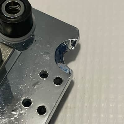 1990's Korean Ibanez RG Series SLT101 SLT-101 Chrome Floyd Rose Single Locking Tremolo Bridge image 10