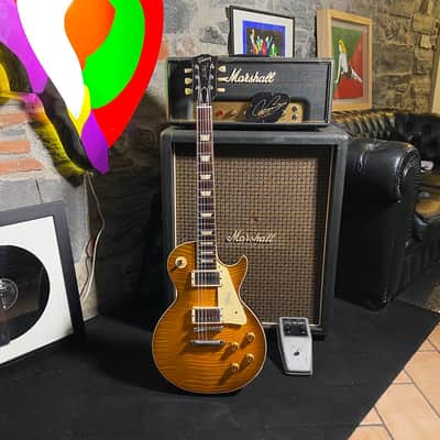 Gibson Custom Shop '59 Les Paul Standard Reissue 60th Anniversary - Golden Poppy Burst VOS indian rosewood rare ! image 1