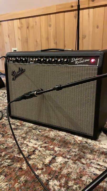 Fender '64 Custom Deluxe Reverb-Amp 2-Channel 20-Watt 1x12" Guitar Combo