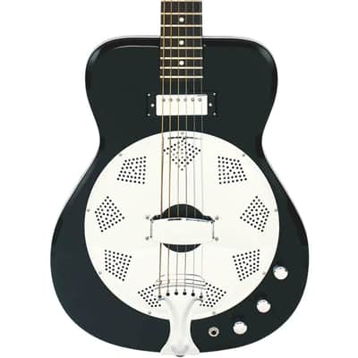 Airline Guitars Folkstar Black image 1