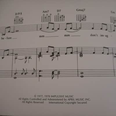Billy Joel "Just The Way You Are" Sheet Music 1978 image 3