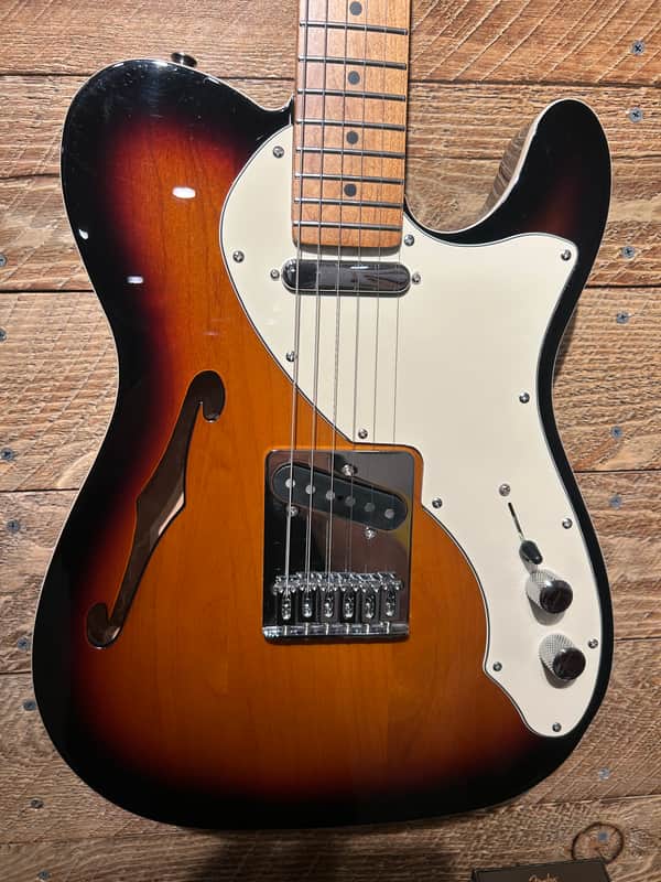 Fender Telecaster ThinLine Deluxe - 3TS Partscaster image 1