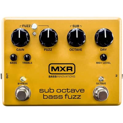MXR Sub Octave Bass Fuzz Pedal Regular image 1