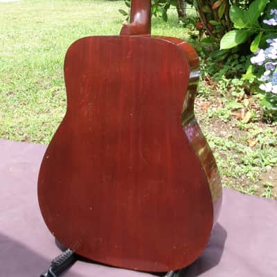 1969 Yamaha FG180 Red Label Nippon Gakki+Rocket Case image 10