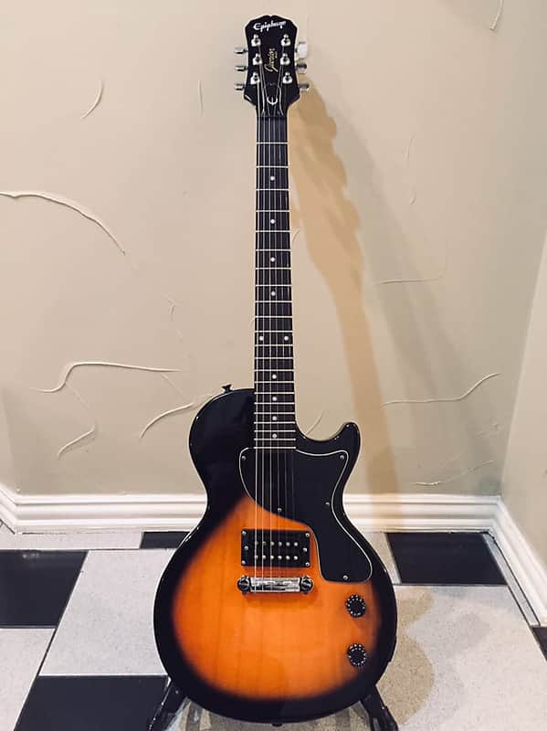 Epiphone Les Paul Junior With Upgrades 2005 Sunburst image 1