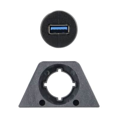Install Bay IBR136 USB A 3.0 Female To USB A Male 3.0 1 Ft. image 4