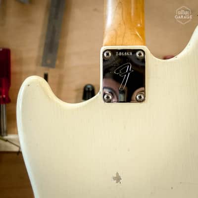 Fender Musicmaster 1966 - Olympic White image 9