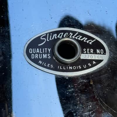 Slingerland No. 141 Festival Model 5x14" 8-Lug Chrome Over Steel Snare Drum with Rapid Strainer 1973 - 1979 - Chrome image 2