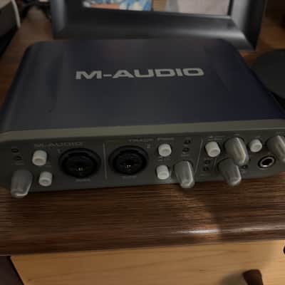 M-Audio Fast Track Pro USB Audio / MIDI Interface 2000s - Blue/Gray image 1