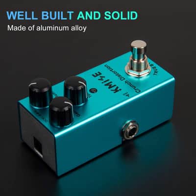 Kmise Crunch Distortion Electric Guitar Effects Pedal Mini Single Type DC 9V True Bypass image 2