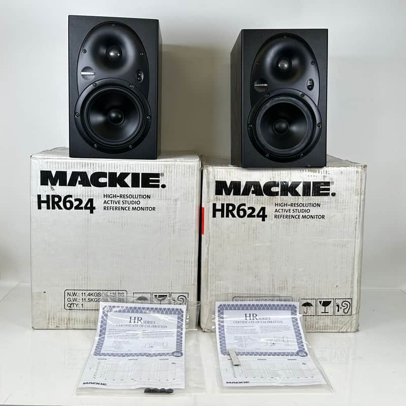 Immagine Mackie HR624 Pair Active Studio Reference Monitors High Resolution - 1
