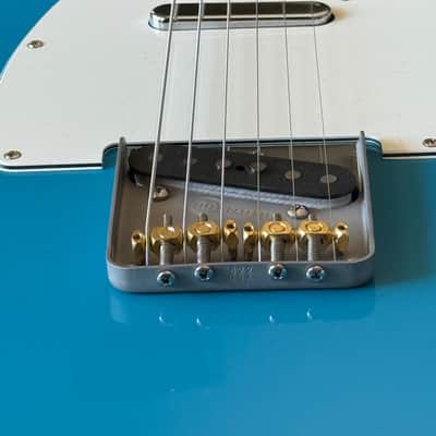 Mario Martin T Style (Telecaster) 2025 Taos Turquoise 6lbs 11oz MINT image 9
