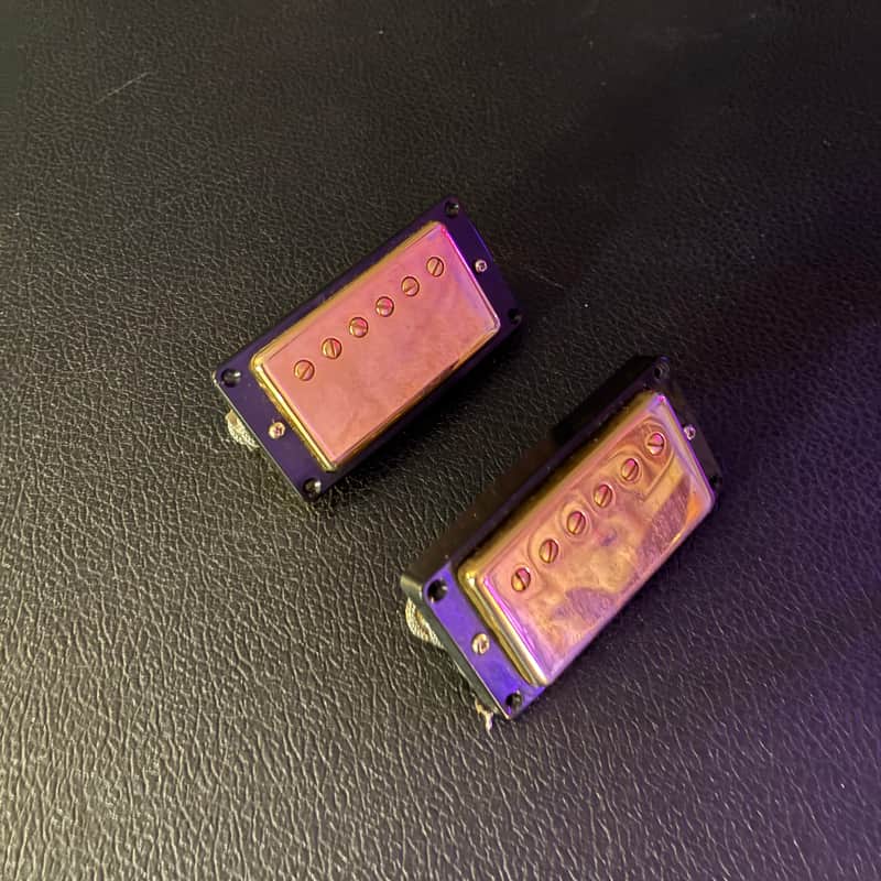 Mojotone '59 Clone Humbucker Guitar Pickup Set 2010s - Nickel image 1