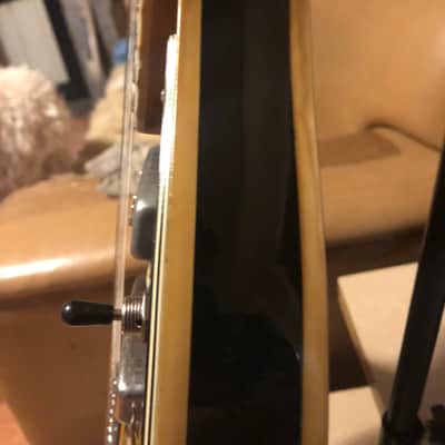 Trump Teisco violin guitar 1960s Sunburst by Tiesco image 10