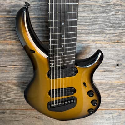 Ernie Ball Music Man Majesty 8 8-String Electric Guitar - Gold Eclipse image 2