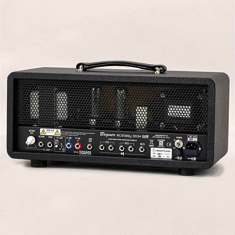 Bogner Ecstasy 3534 /50W [Black Tolex/Black/Gold Piping Bogner Ecstasy 3534 /50W [Black Tolex/Black/Gold Piping