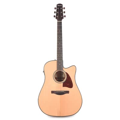 Ibanez AAD51CENT Grand Dreadnought Acoustic-Electric Guitar Natural High Gloss image 4