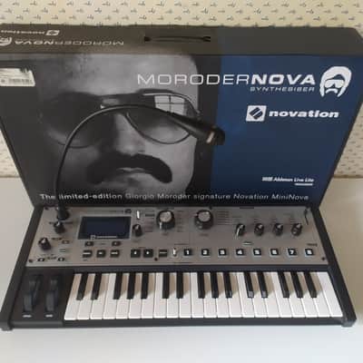 Novation Morodernova 37-Key 18-Voice Synthesizer 2015 - Silver / Black image 1