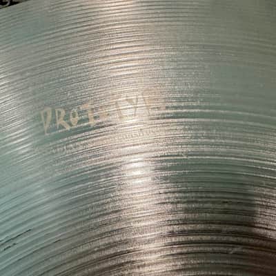 Rare Sabian Paragon Neil Peart 24" Factory Prototype Heavy Ride Cymbal - 3784g image 2