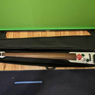 NS Design Wave 4 Electric Upright Bass 2022 White - Custom image 8