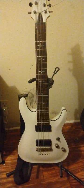 Schecter Demon 7 White image 1