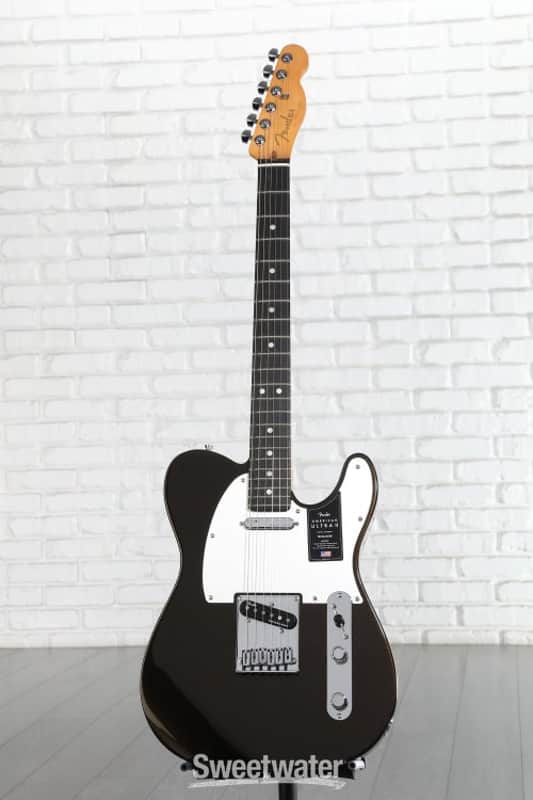 Fender American Ultra II Telecaster Electric Guitar - Texas Tea  Ebony Fingerboard (TeleAU2ETTd4)