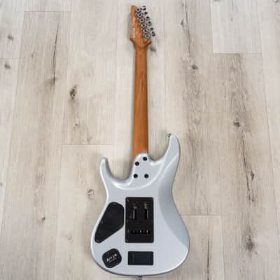 Ibanez TOD10 Tim Henson Signature Guitar, Fishman Fluence Pickups, Classic Silver image 5