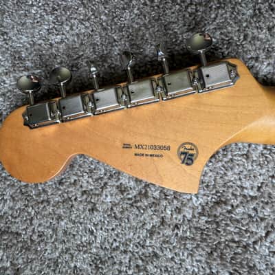 Fender Vintera '60s (Mastery and Lollar upgrades w case) Jaguar Modified HH with Pau Ferro Fretboard 2019 - 2023 - Surf Green image 7