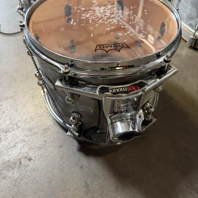 6 Pearl Music City Custom Pure Reference 2019 or 2020 - Satin grey sea glass Evanescence toured and recorded with. image 15