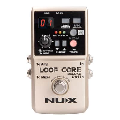 NUX LOOPCORE-DELUXE Looper Pedal | Up to 8 Hours 24-bit Recording | Unlimited Layers image 1