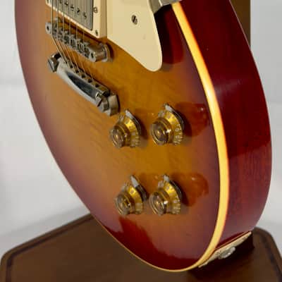 Gibson Les Paul Custom Shop Historic VOS 1959 R9 Reissue 2013 - Heritage Cherry Sunburst image 9