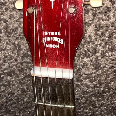 Vintage Harmony Rocket hollow body electric guitar made in usa image 8