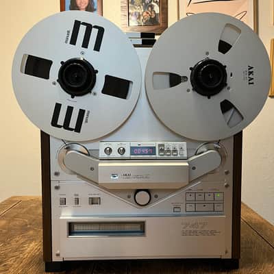 Akai GX-747 2-Channel 4-Track Tape Recorder + Remote, Manuals & Maxell UD 35-180 Tape Bundle image 1
