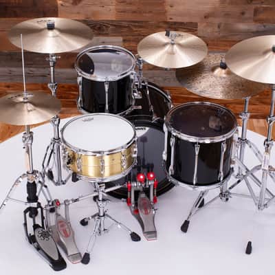 Yamaha Recording Custom (9000) 3 Piece Drum Kit, Piano Black (Pre Loved) Bild 12