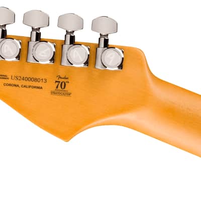 Fender American Ultra II Stratocaster Maple Fingerboard - Solar Flare image 4